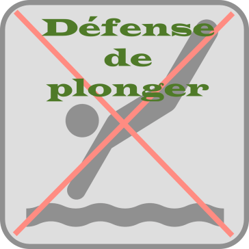 defense-de-plonger