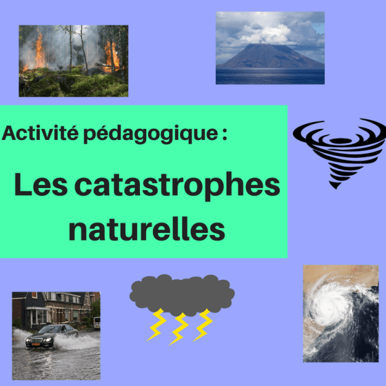 Enseignez le vocabulaire des catastrophes naturelles et donnez des stratégies pour ajouter plus de détails à un texte avec cette activité pédagogique !