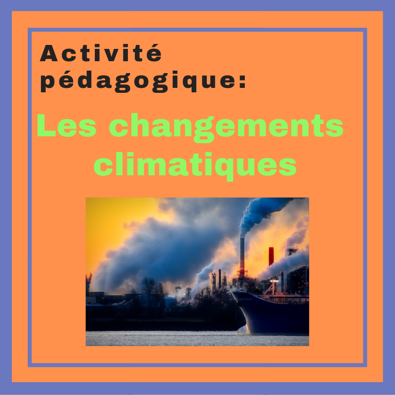 Faire découvrir le vocabulaire et les enjeux des changements climatiques avec cette activité de FLE.